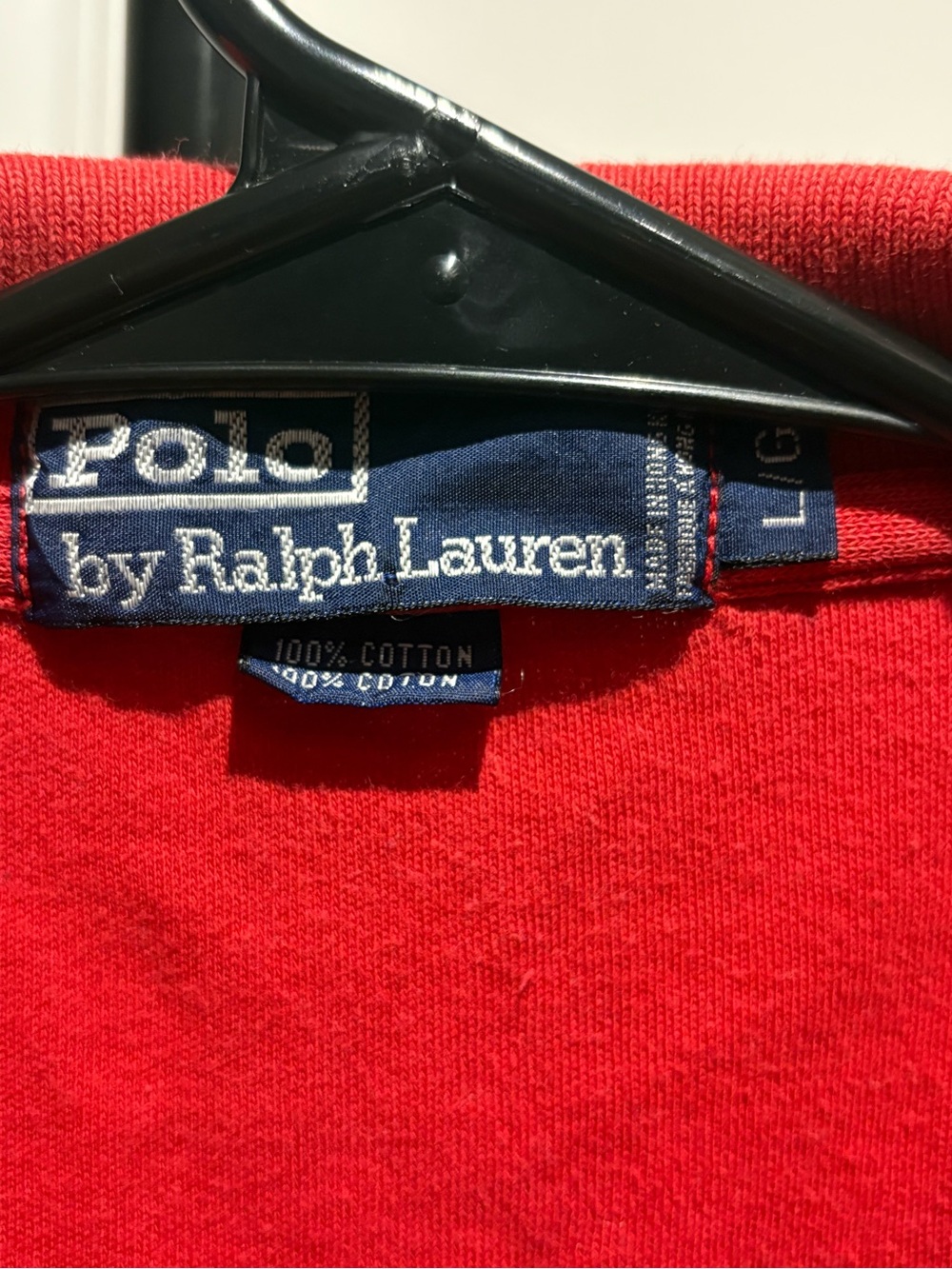 Polo by Ralph Lauren Red Stripe Polo with Blue & White Bands - Picture 4 of 8